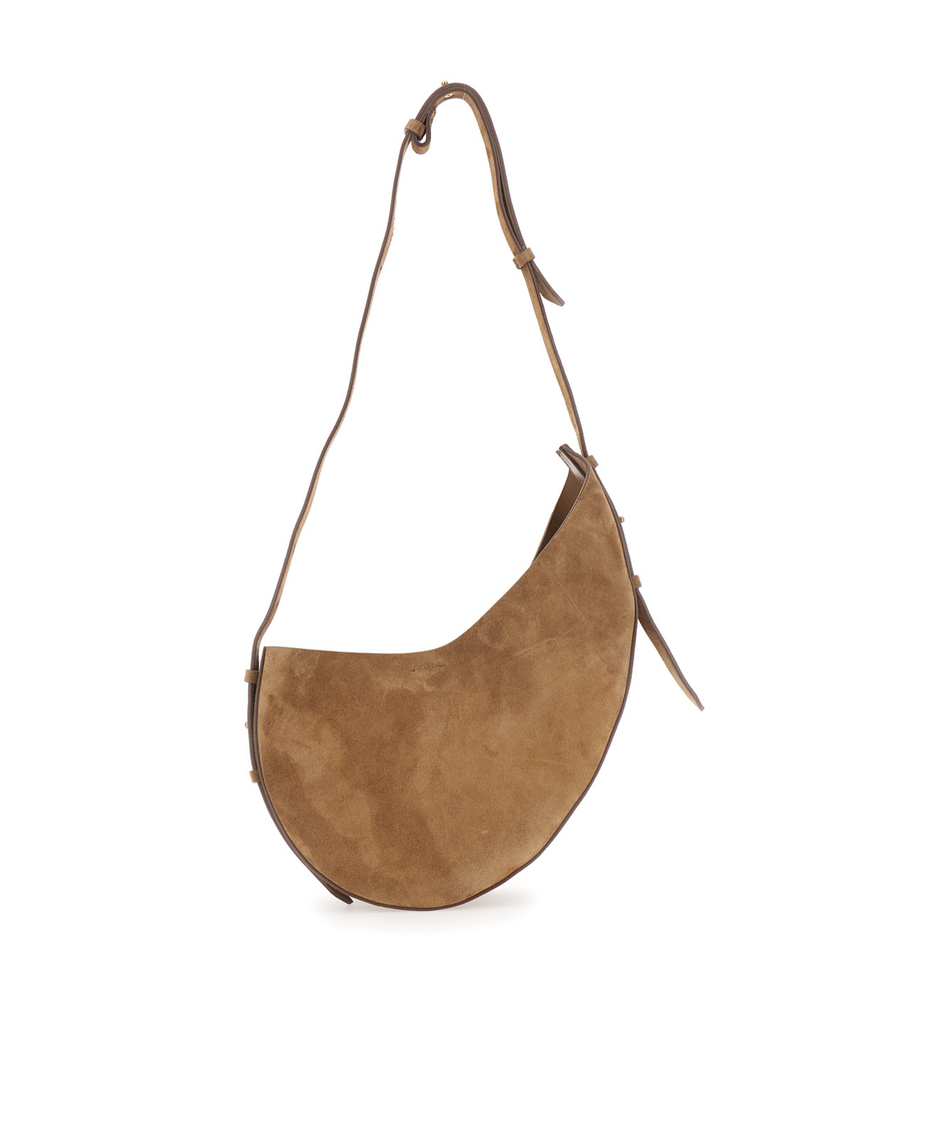 Soeur Winona Asymmetric Shoulder Bag In Brown