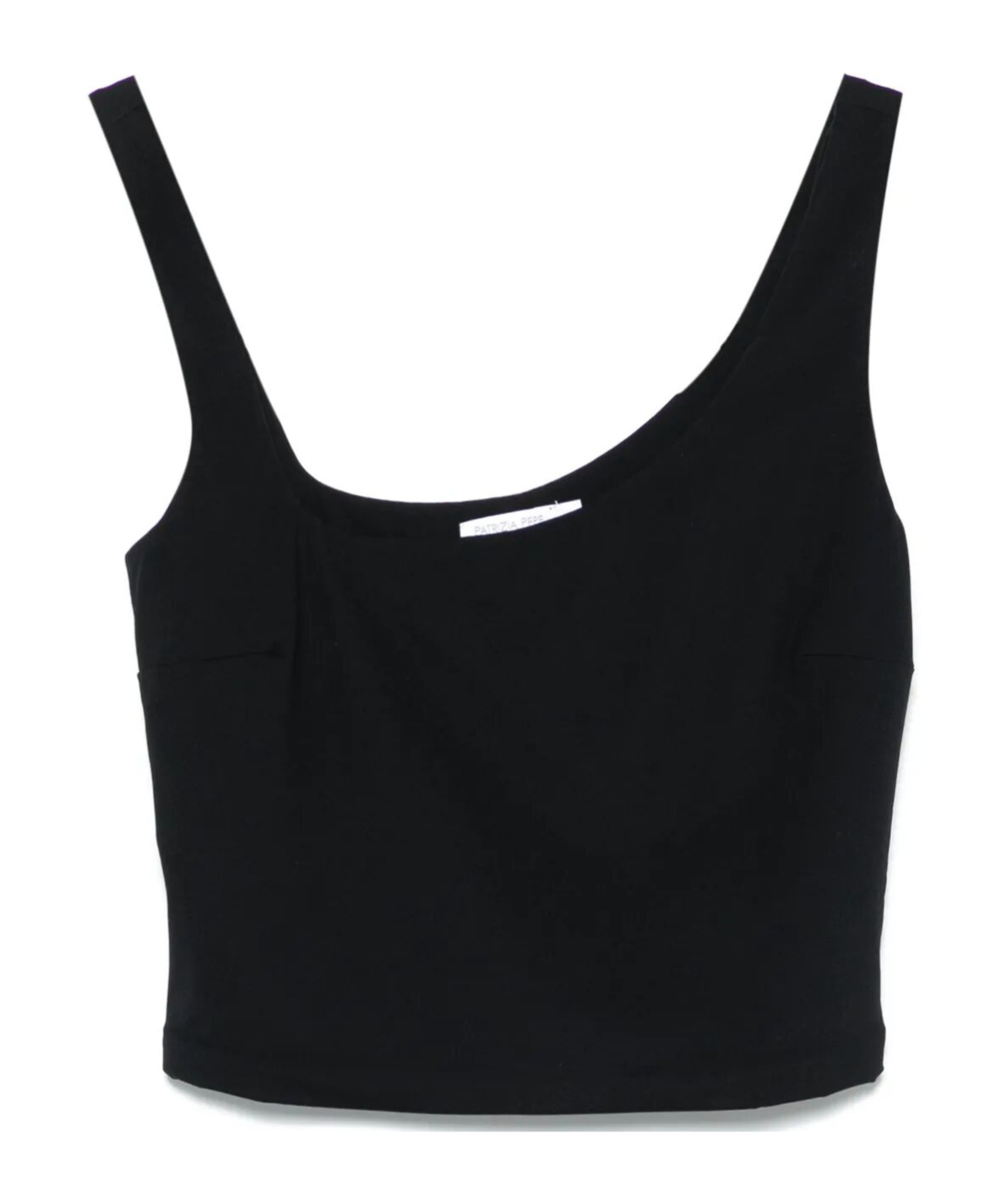 Patrizia Pepe Jersey Tank Top In Black