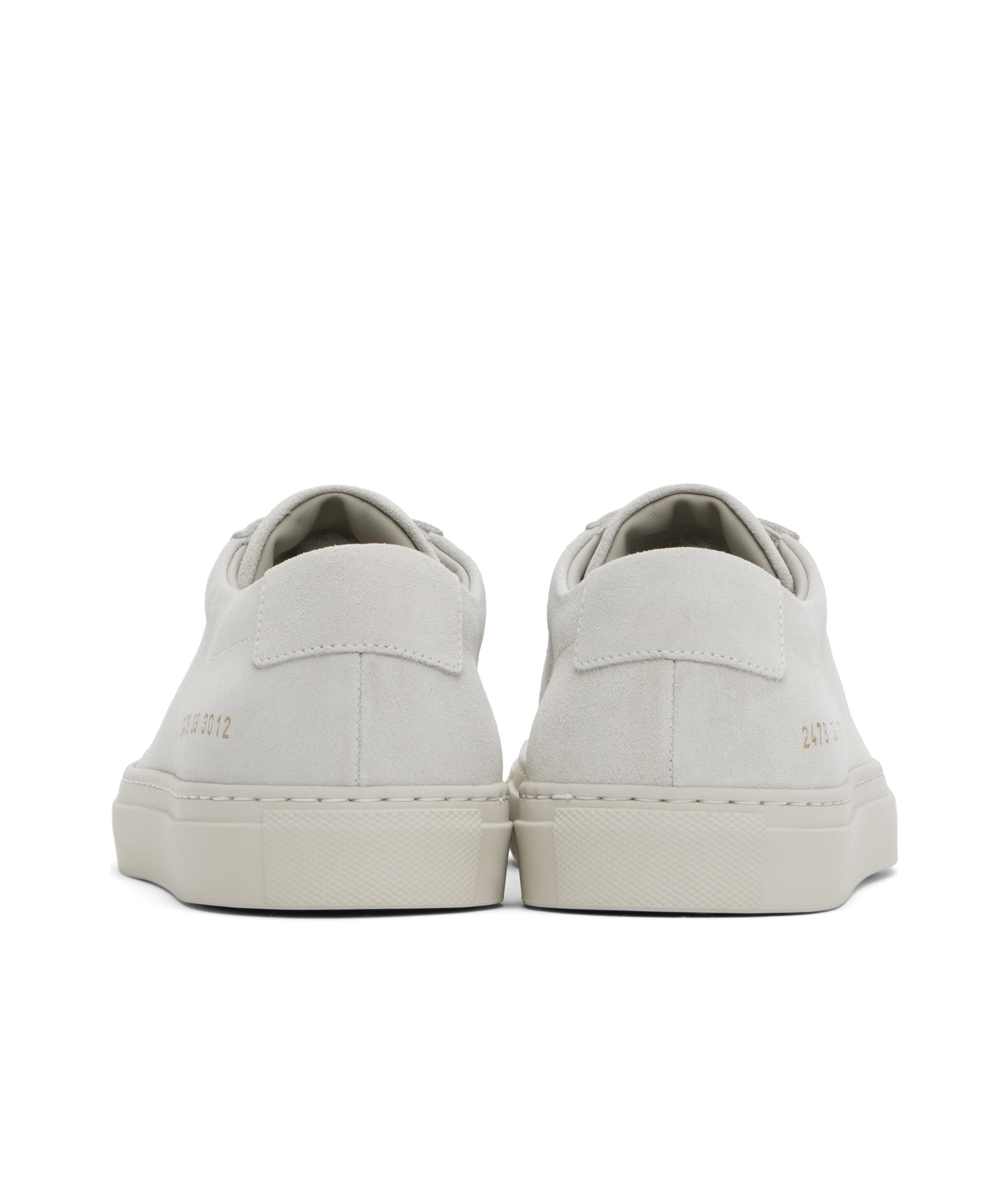 Common Projects Off-white Retro Bumpy Sneakers In White