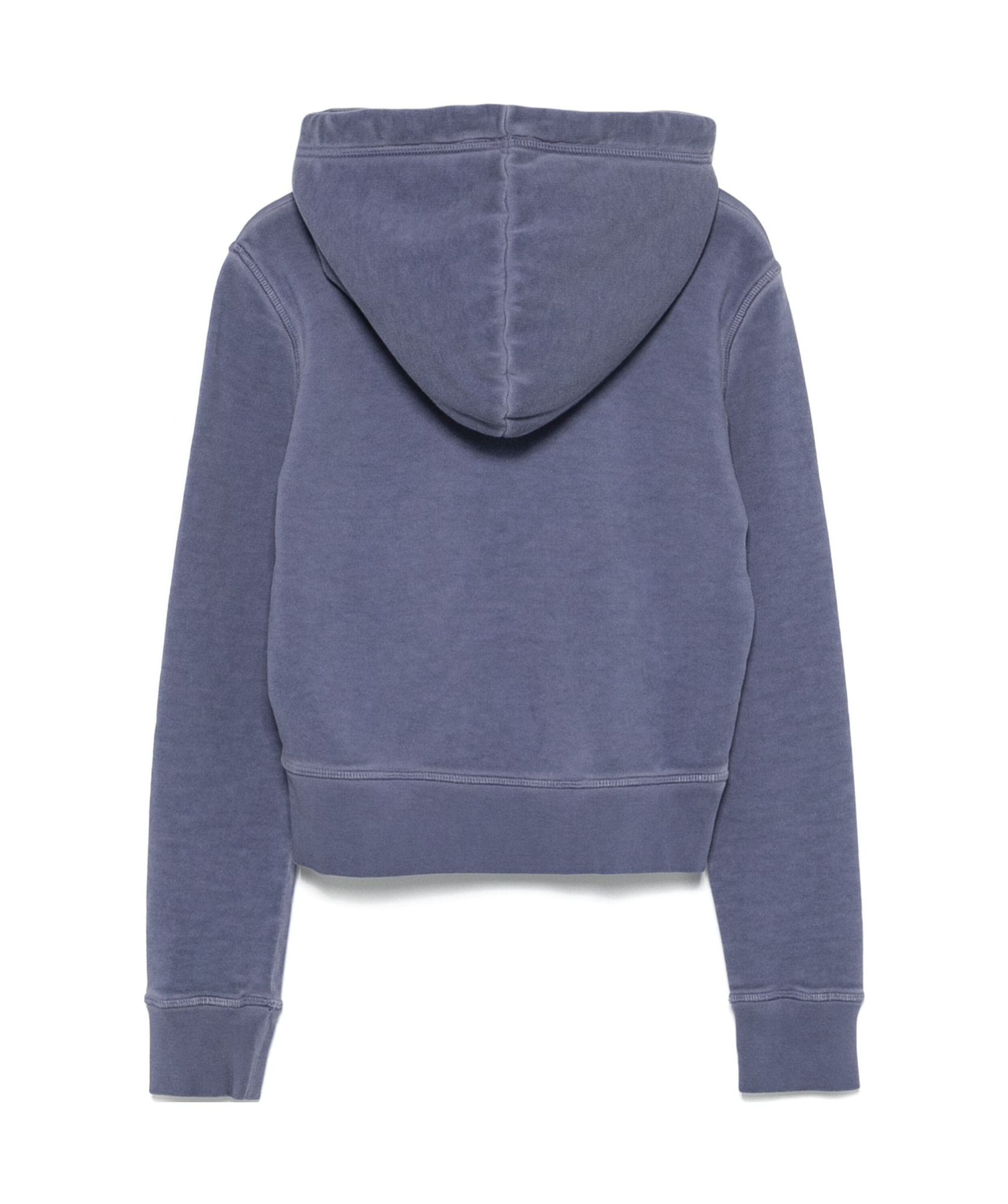 Dsquared2 Logo-print Hoodie In Purple