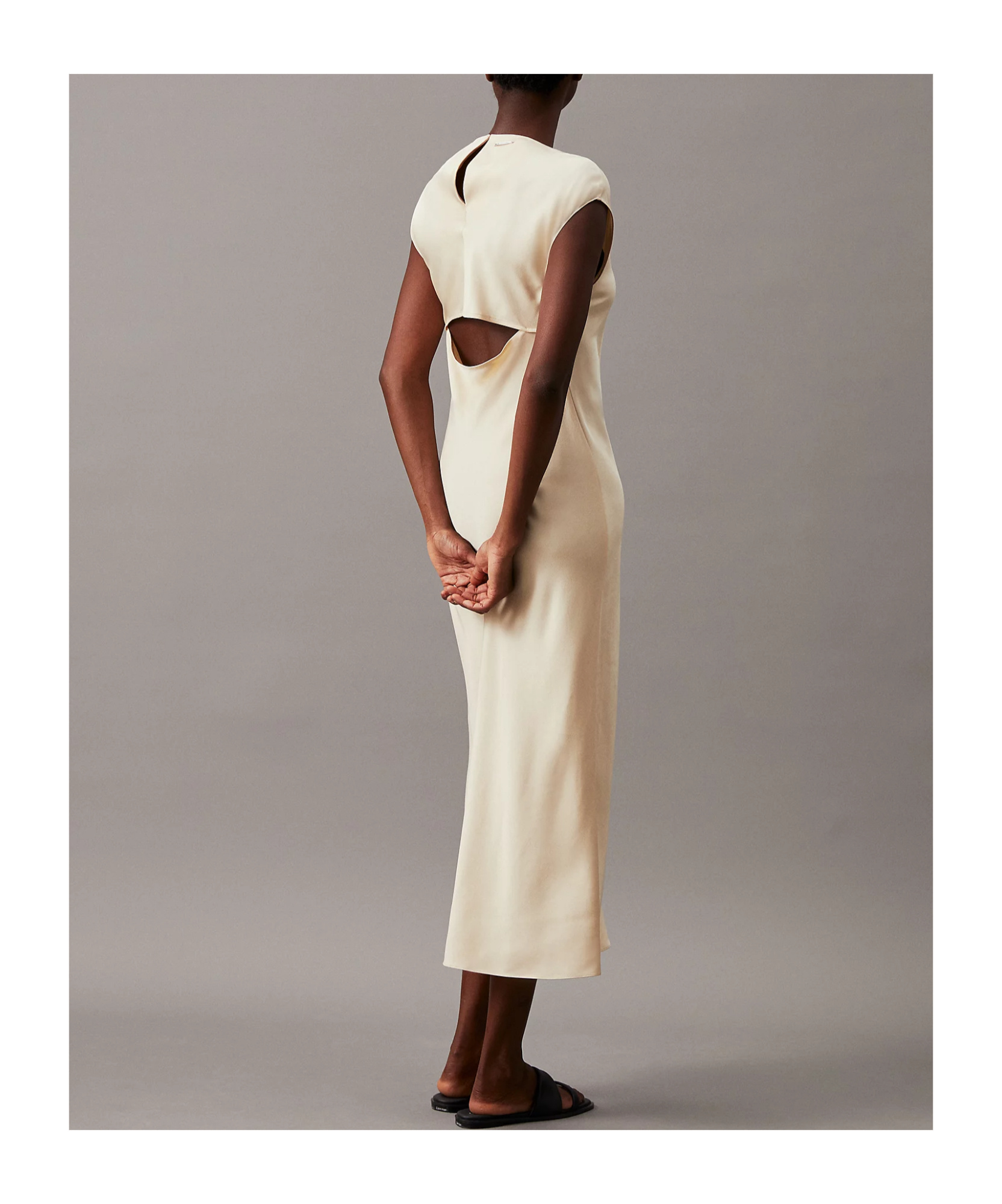 Calvin Klein Dresses In Nude