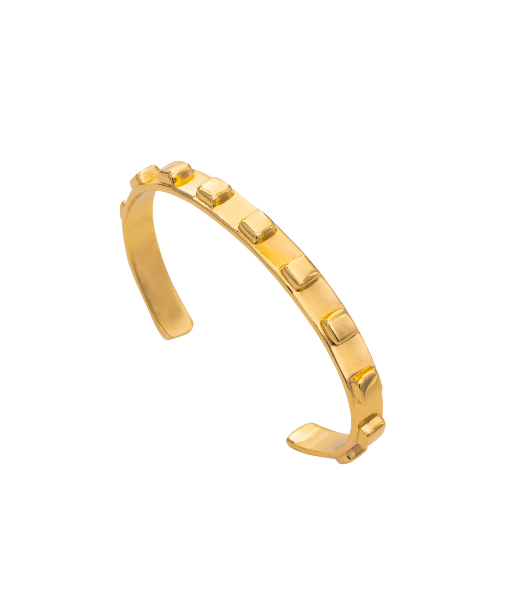 Federica Tosi Ring Open Bracelet In Yellow
