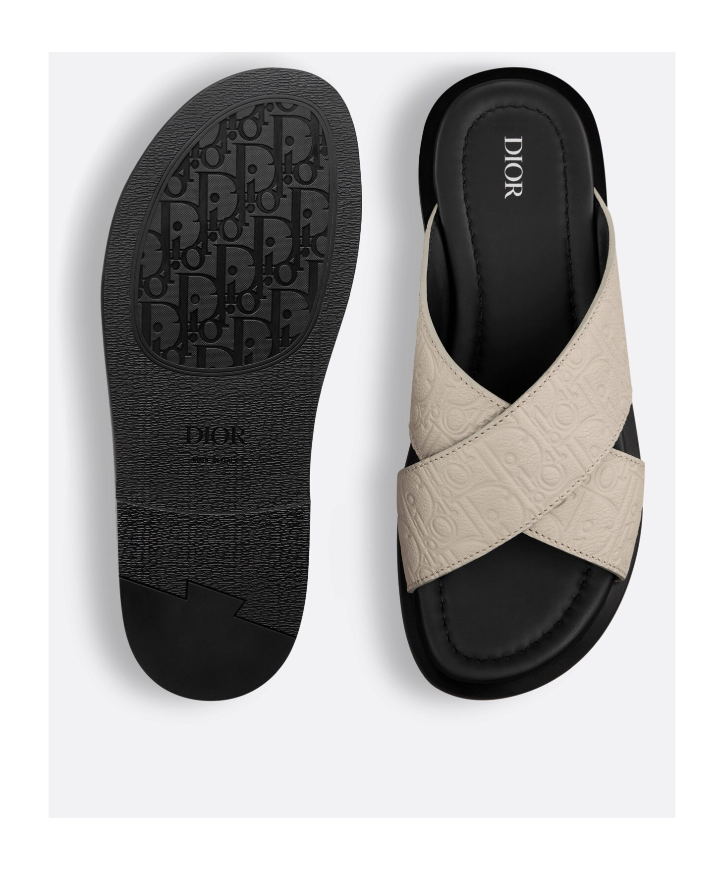 Dior Alias Sandals In Nude