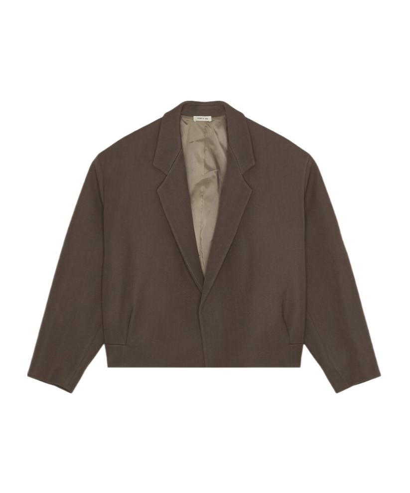 Fear Of God Long-sleeved Suit Jacket In Brown