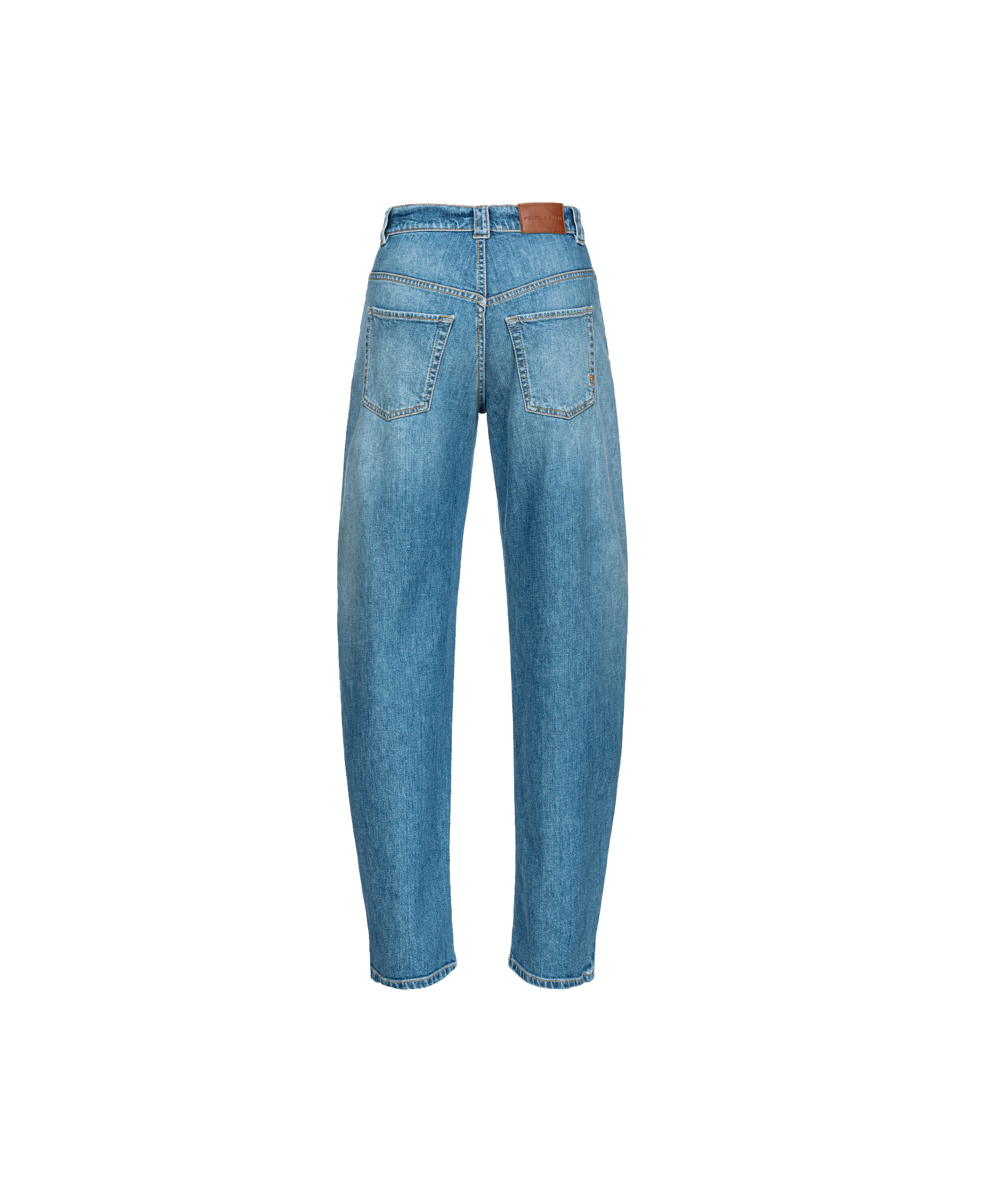 Pinko Belt-loop Jeans In Blue