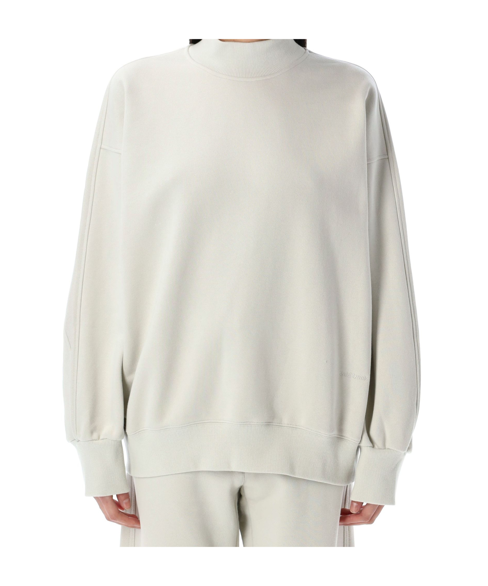 Low Classic Fleece Mock-neck Sweatshirt