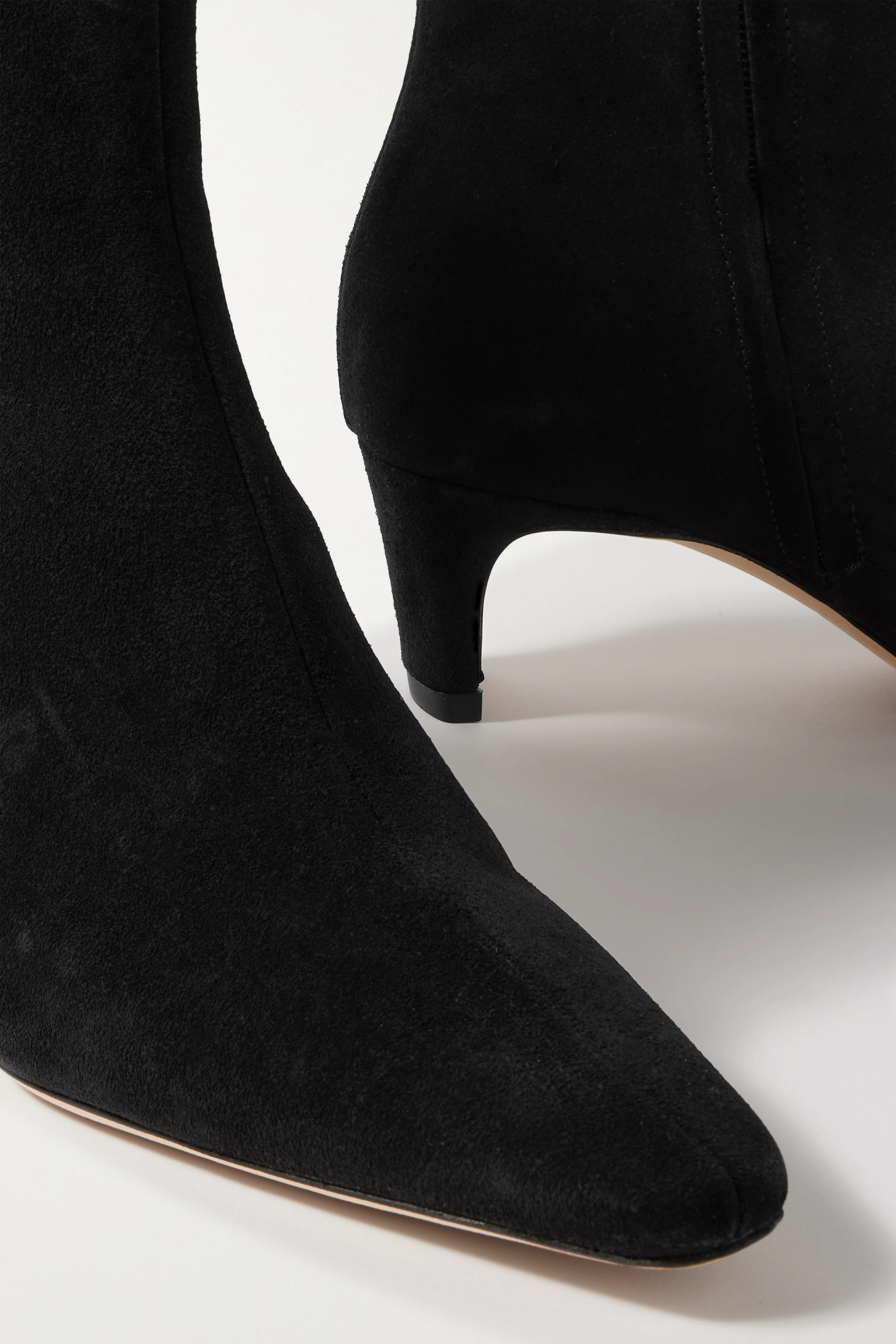 Staud Wally Ankle Boots In Black
