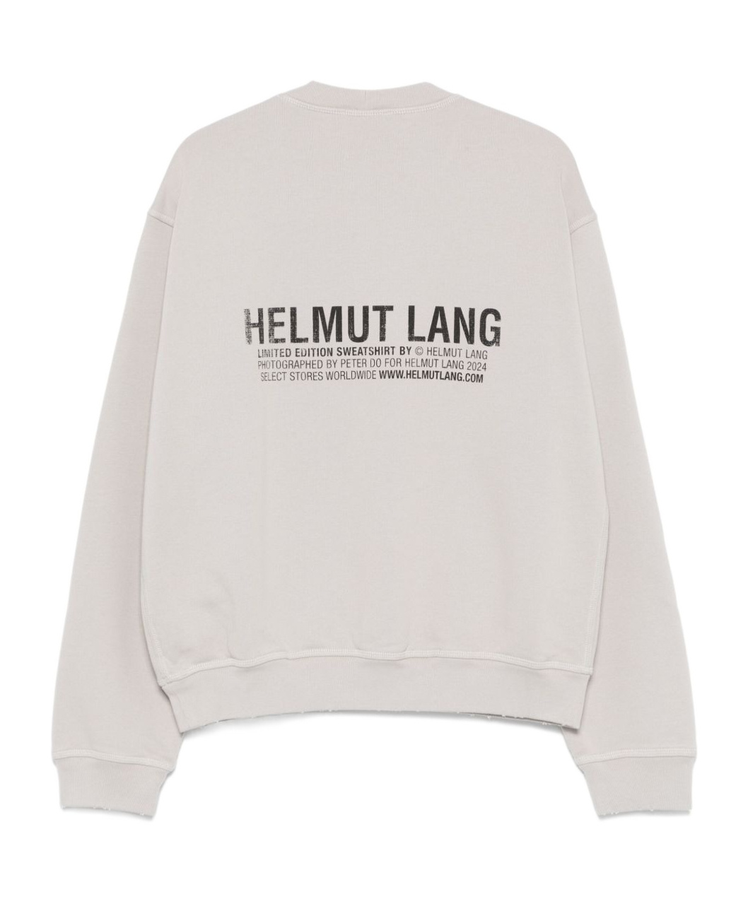 Helmut Lang Dumbo-postcard Sweatshirt In White