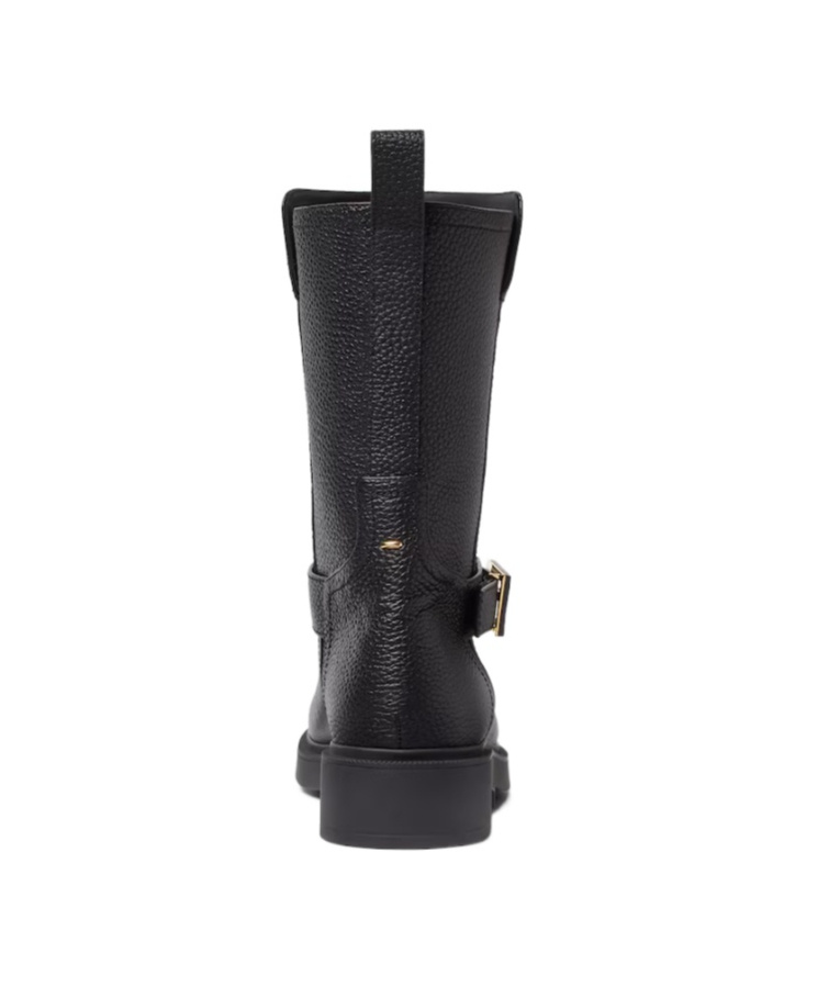 Fendi Black Leather Boots In Black