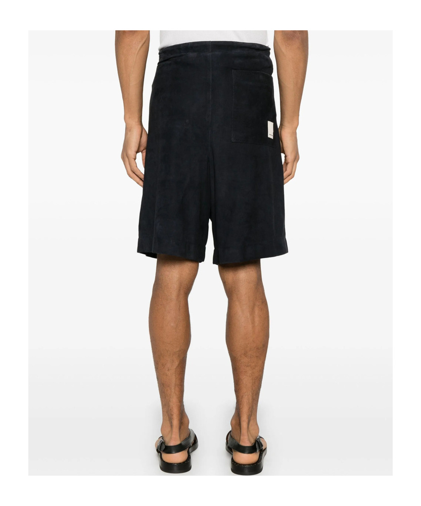 Emporio Armani Drawstring Shorts In Black