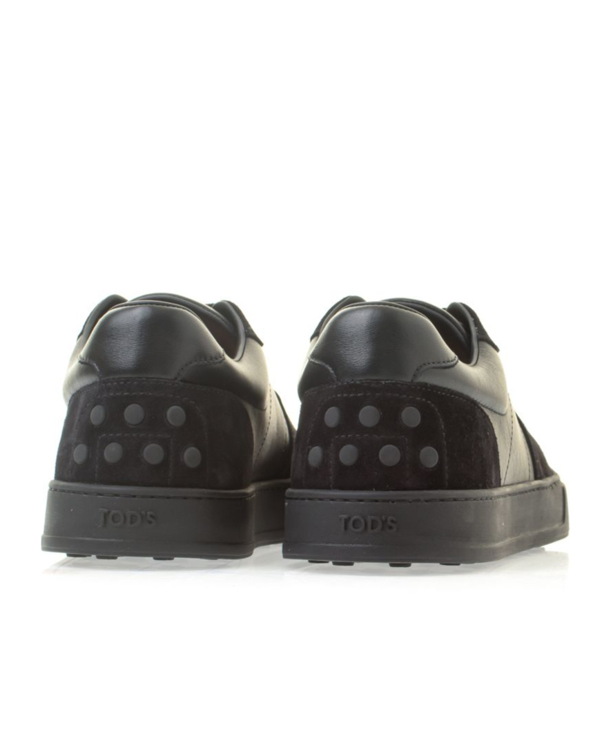 Tod's Logo Sneakers In Black