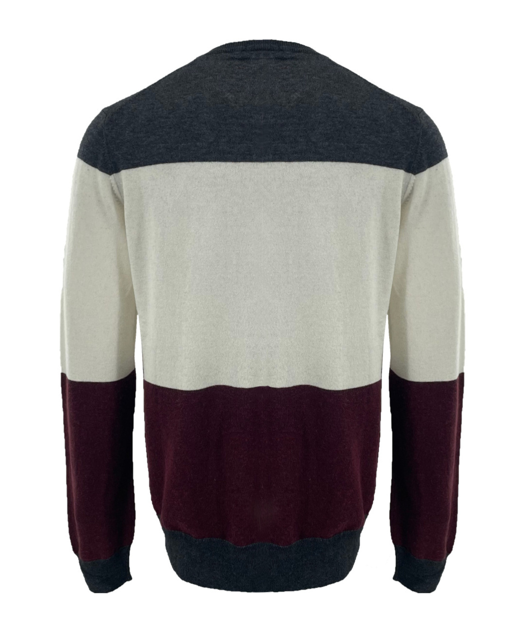 Armani Jeans Round-collar And Long-sleeved Sweater In Black