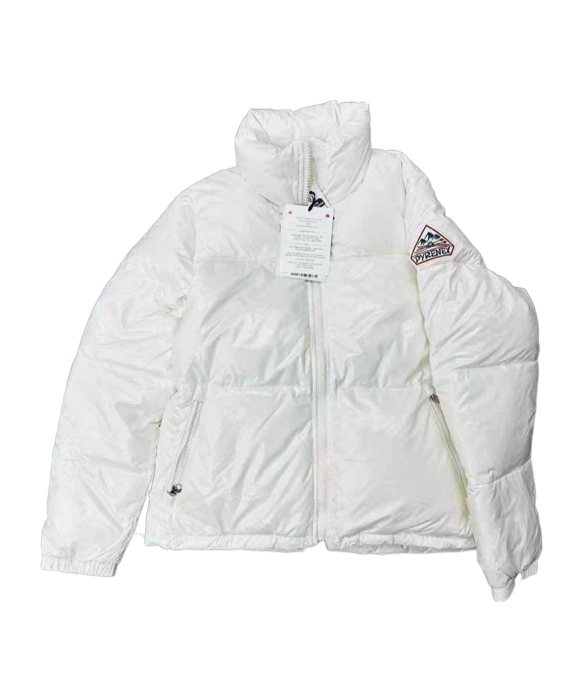 Pyrenex Long-sleeved Down Jacket In White