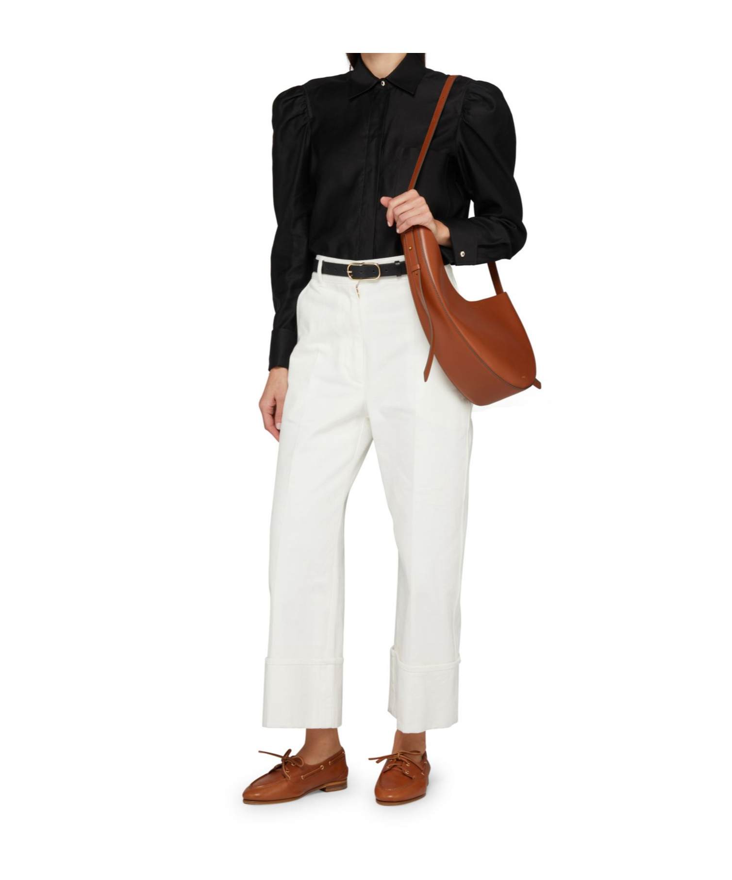 Bally Round Toe Flat Shoes In Brown