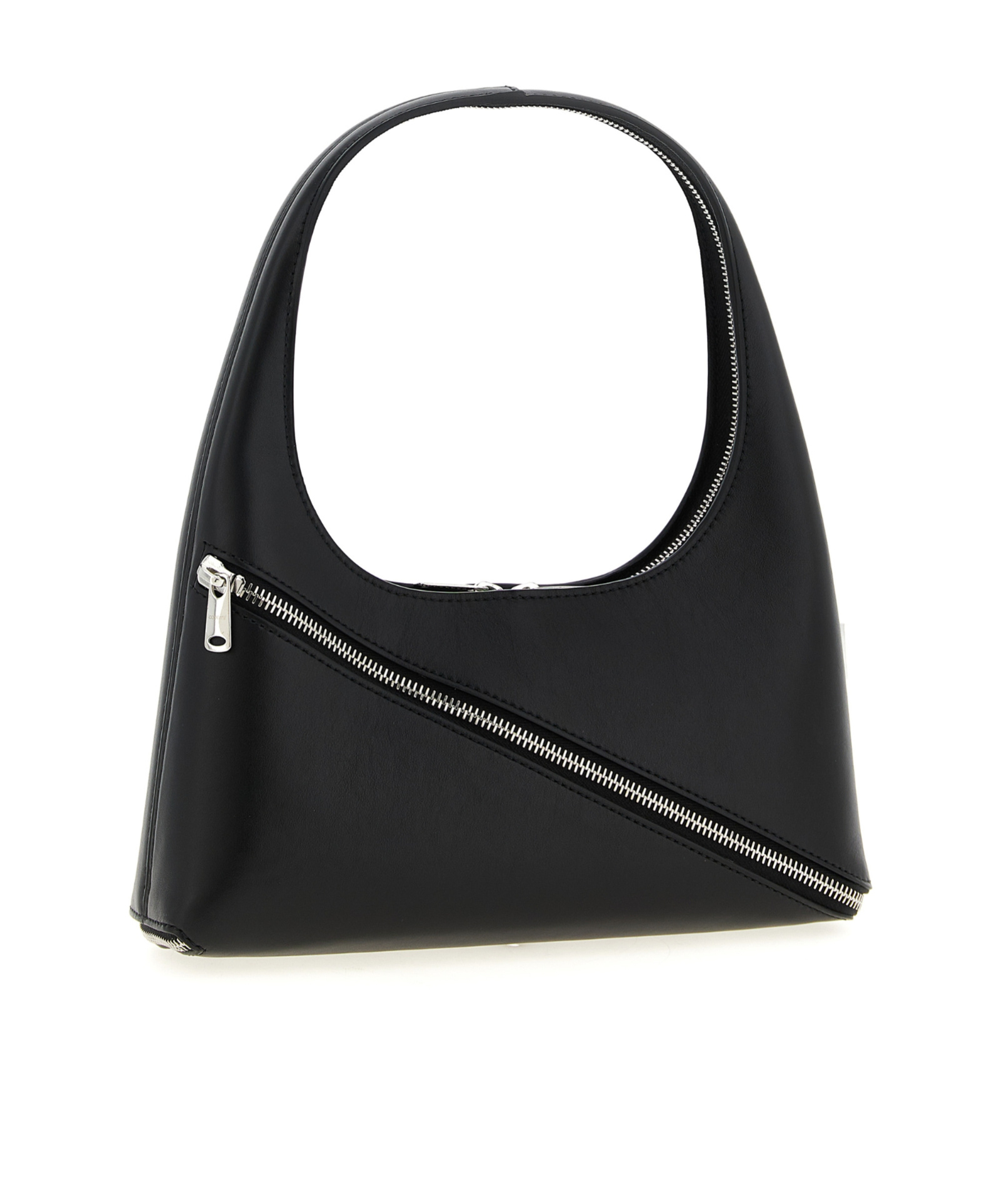 Coperni Calf-leather Shoulder Bag In Black