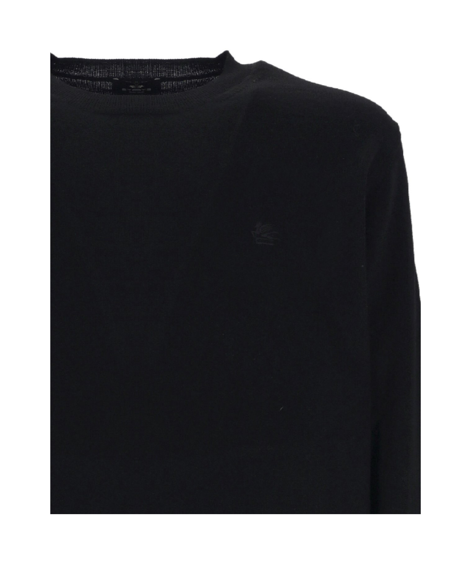 Etro Crew Neck Knitwear Sweater In Black