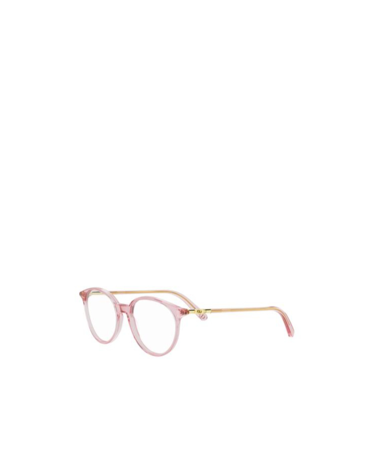 Dior Round Frame Mirror In Pink