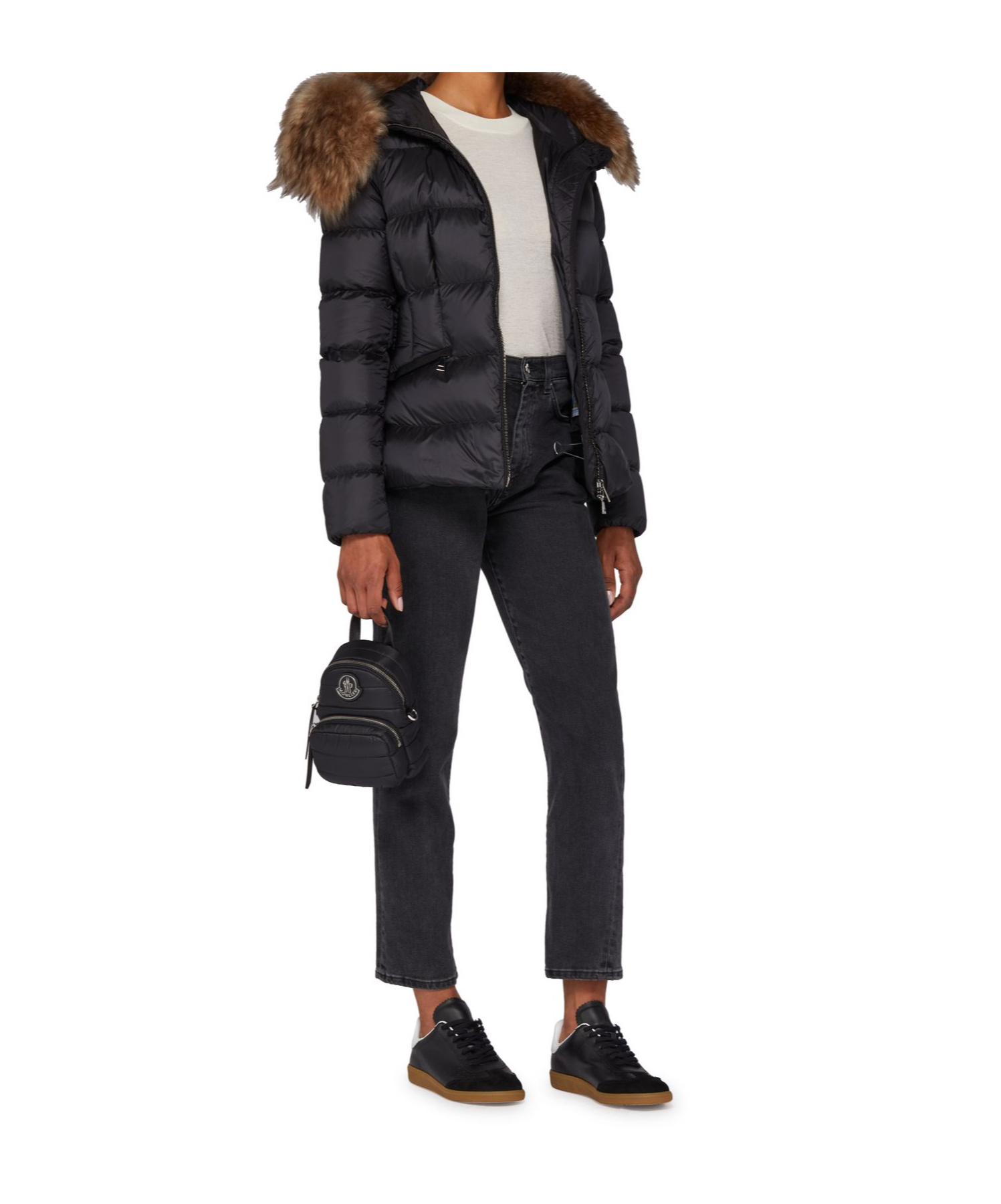 Shop Isabel Marant Round Toe Low-top Sneakers In Black