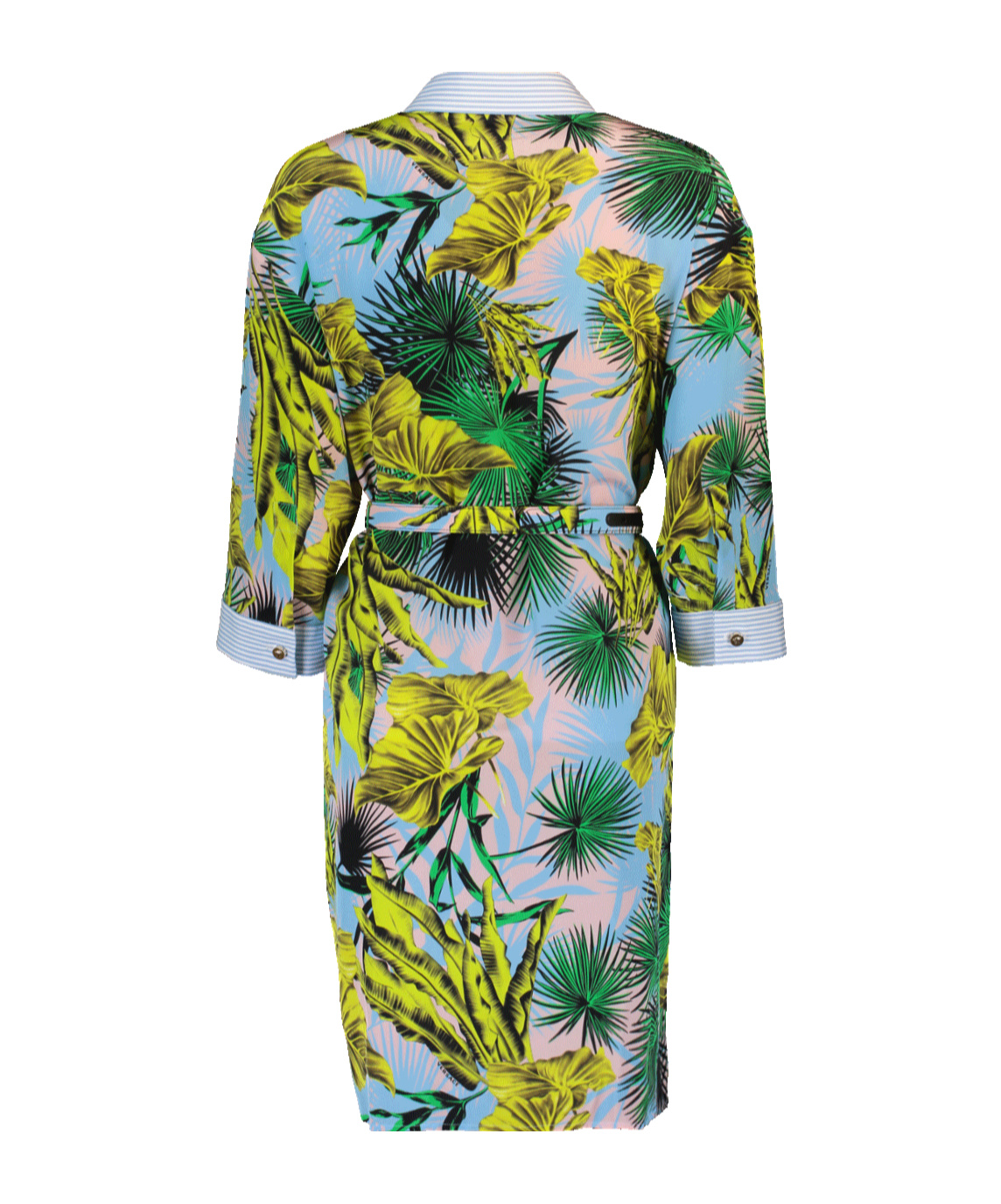Versace Palm Print Dress