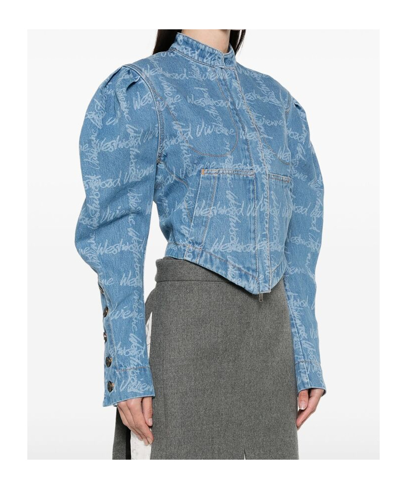 Vivienne Westwood Filli Jacket Denim Jackets In Blue