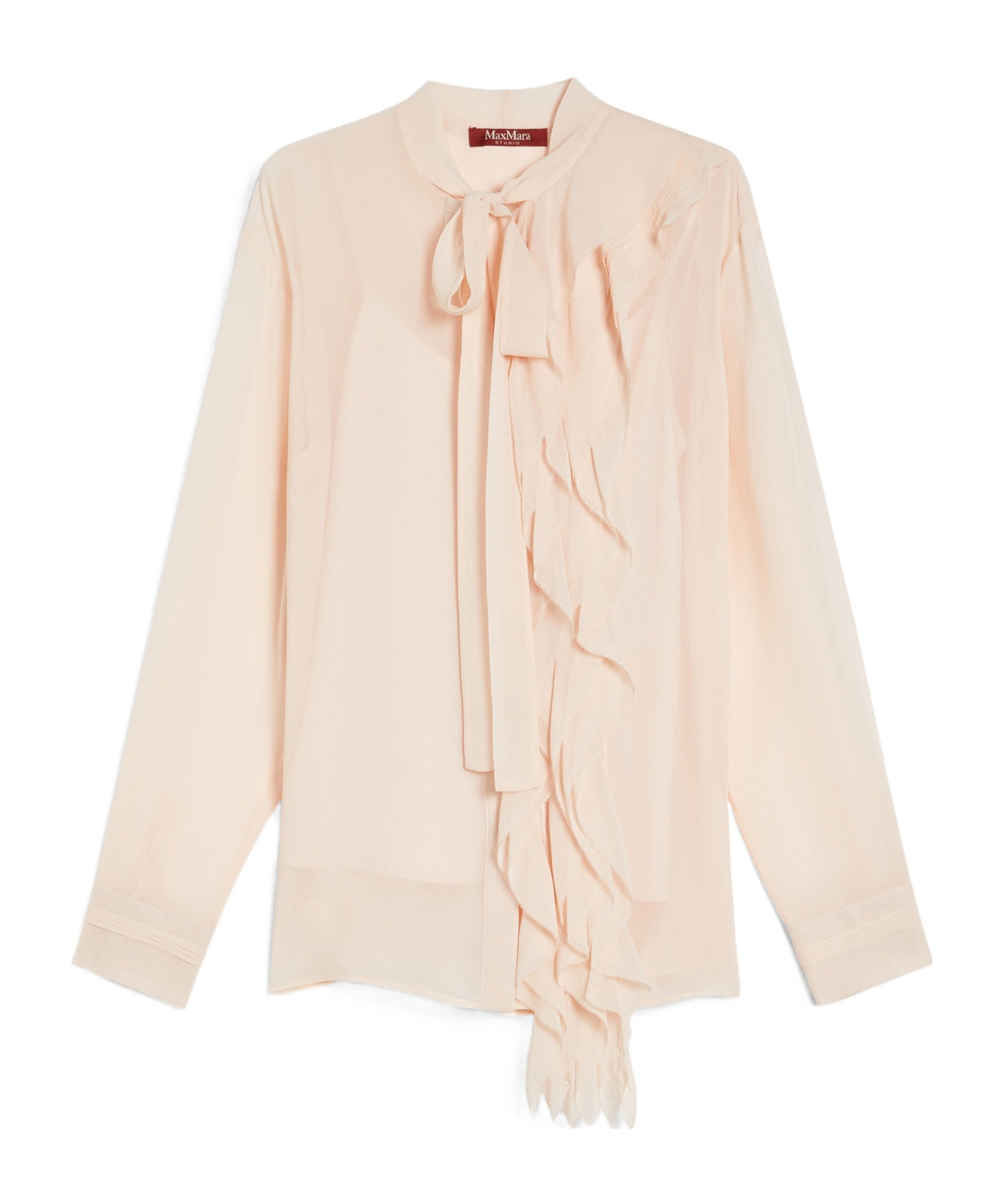 MAX MARA SILK GEORGETTE BLOUSE