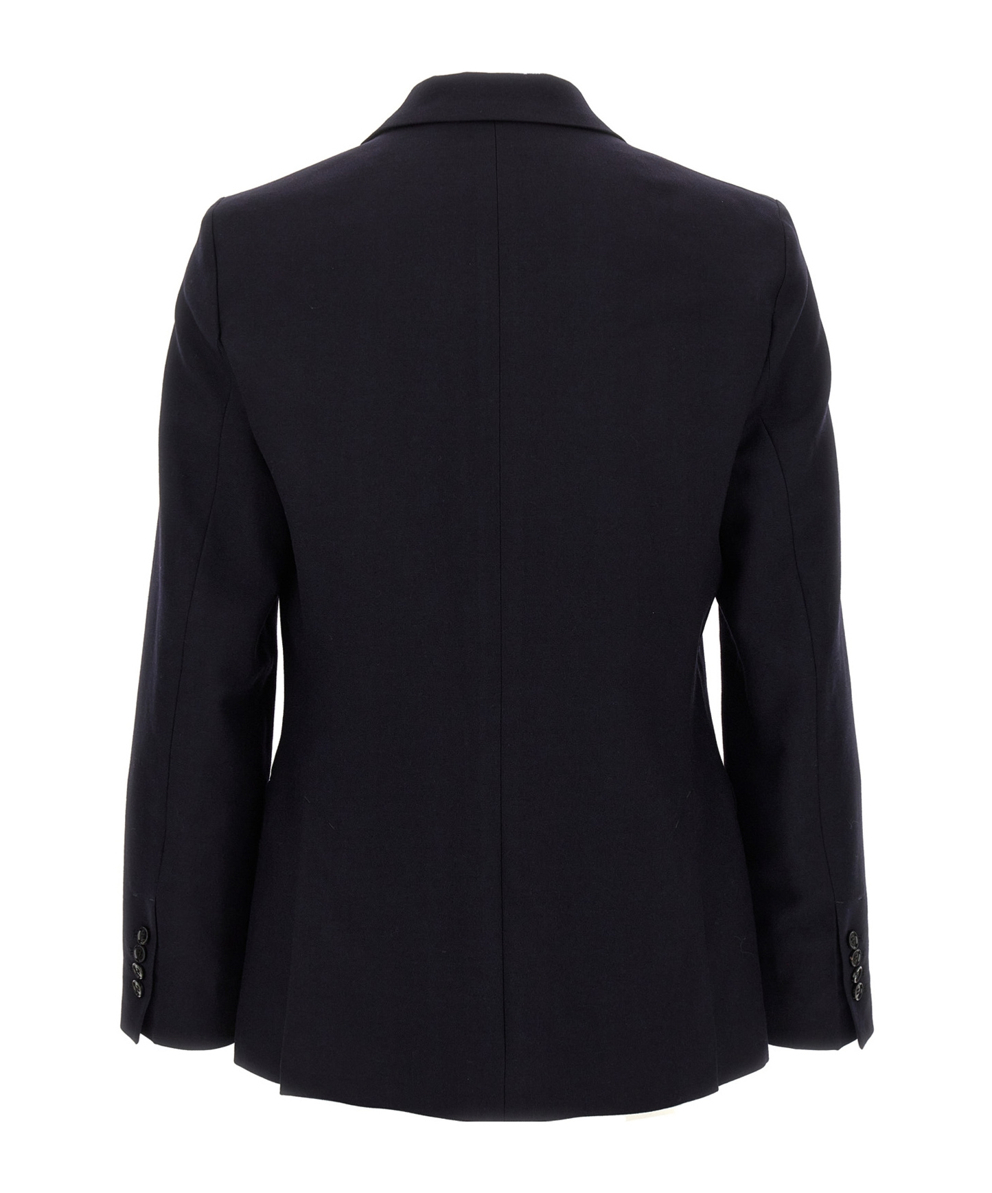 Ami Alexandre Mattiussi Ami Paris Single-breasted Wool Blazer In Black