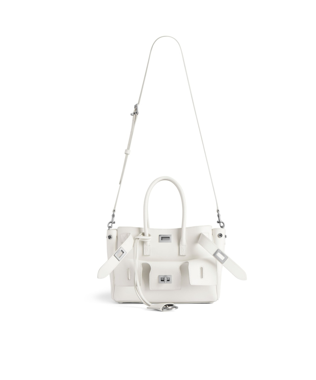 Balenciaga Women's Bel Air Carry All Bag Mini  In White