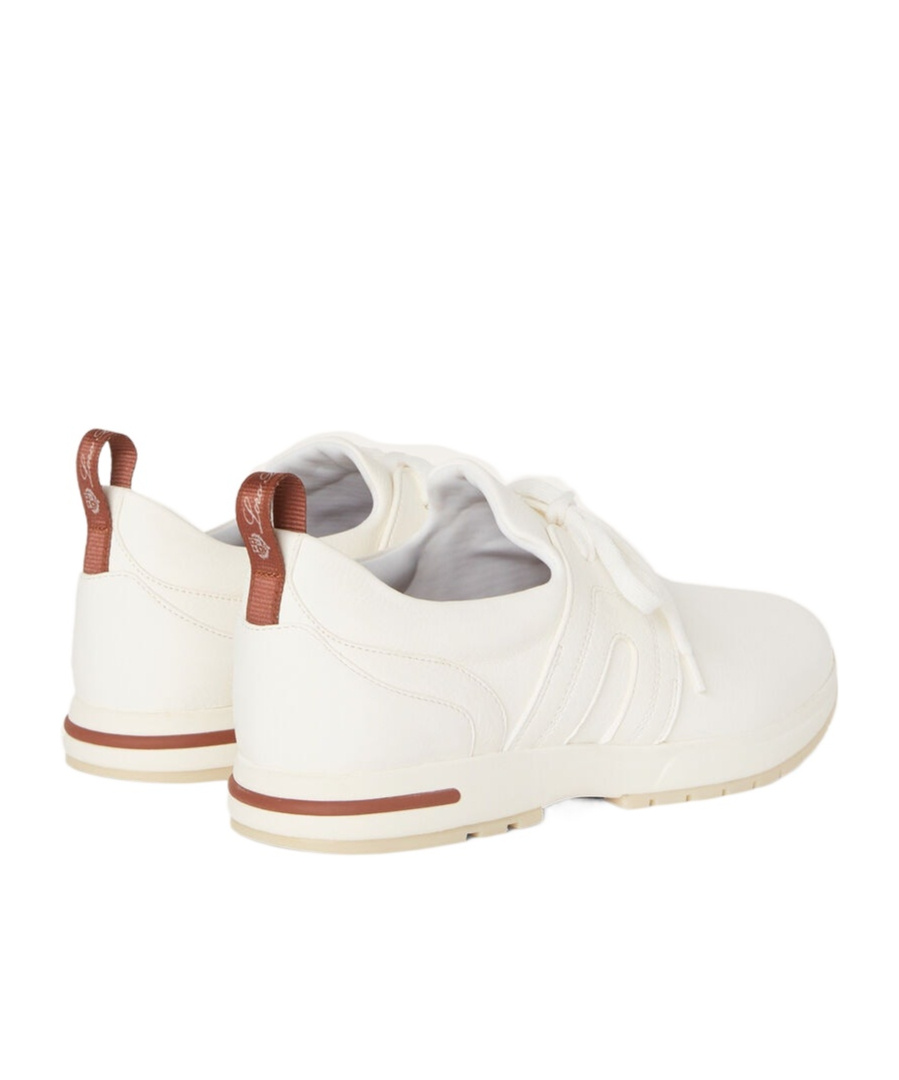 Loro Piana 360 Flexy Walk Sneakers In White