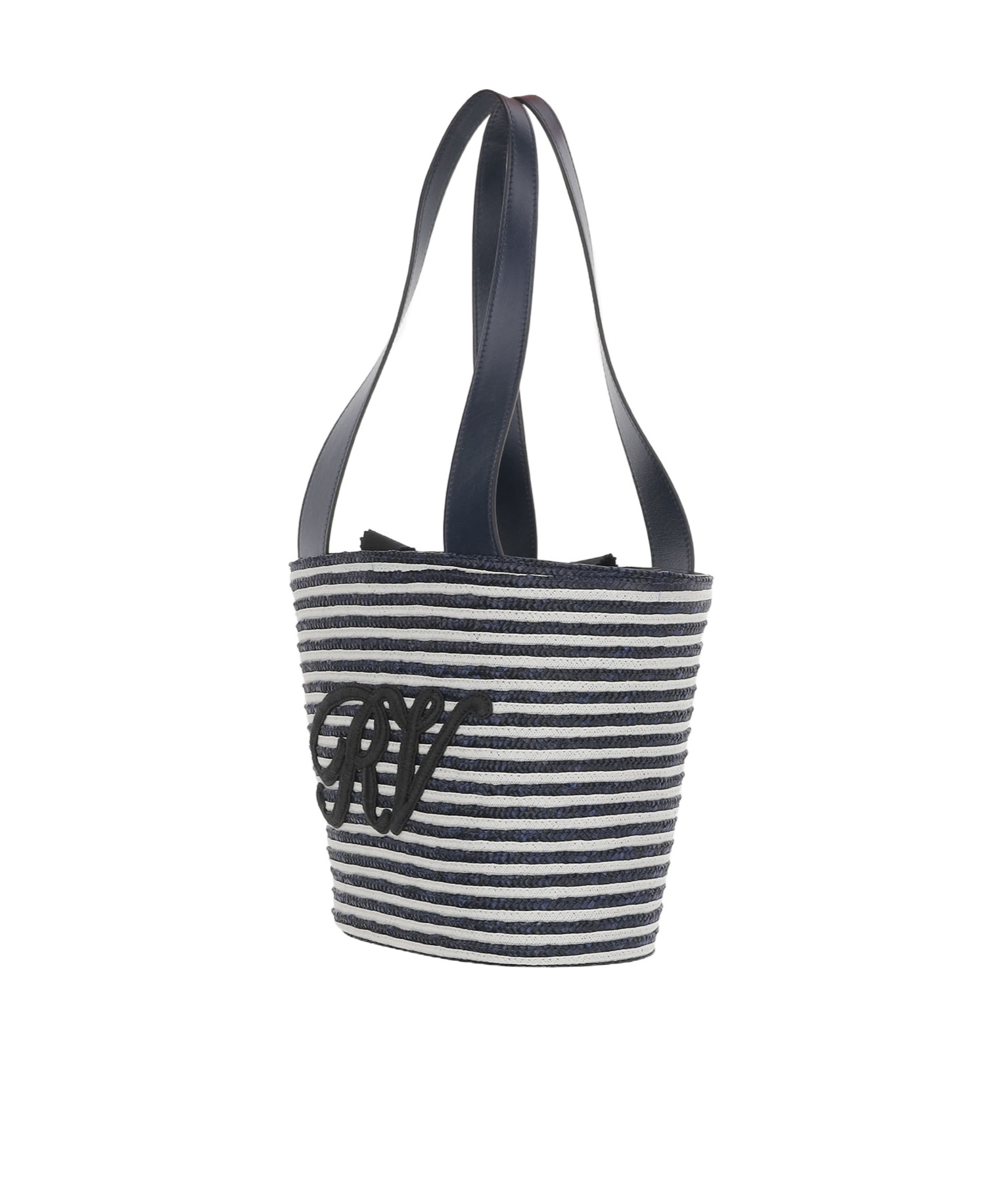 Roger Vivier Small Monogram Panier Tote Bag