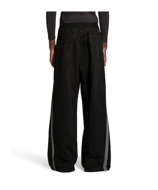 Balenciaga Men's Under Armour Sweatsuit Pants In Black/white In Black