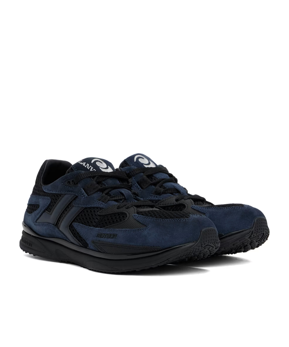Lanvin Meteor Low-cut Casual Shoes In Black