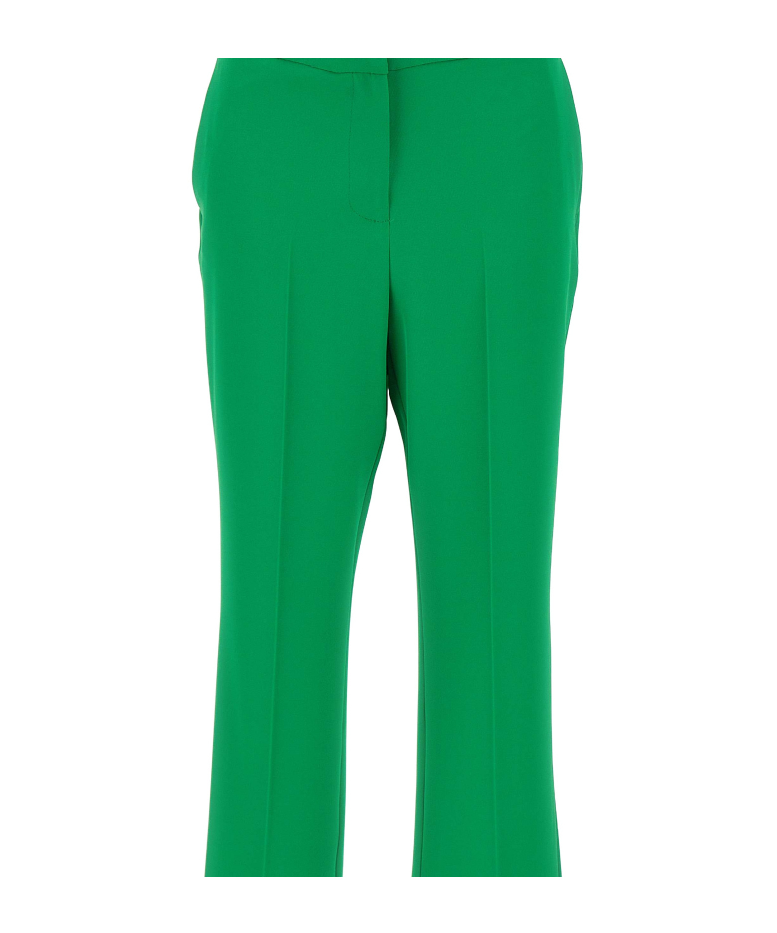 Kaos Pressed-crease Trousers In Green