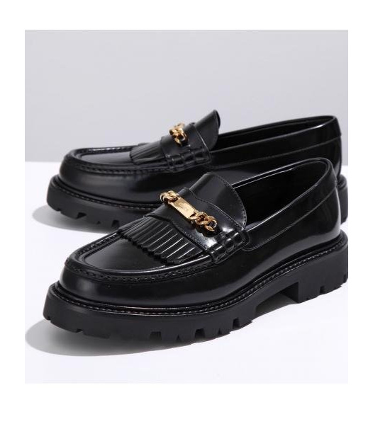 Celine Round-headed Love Shoes In Black