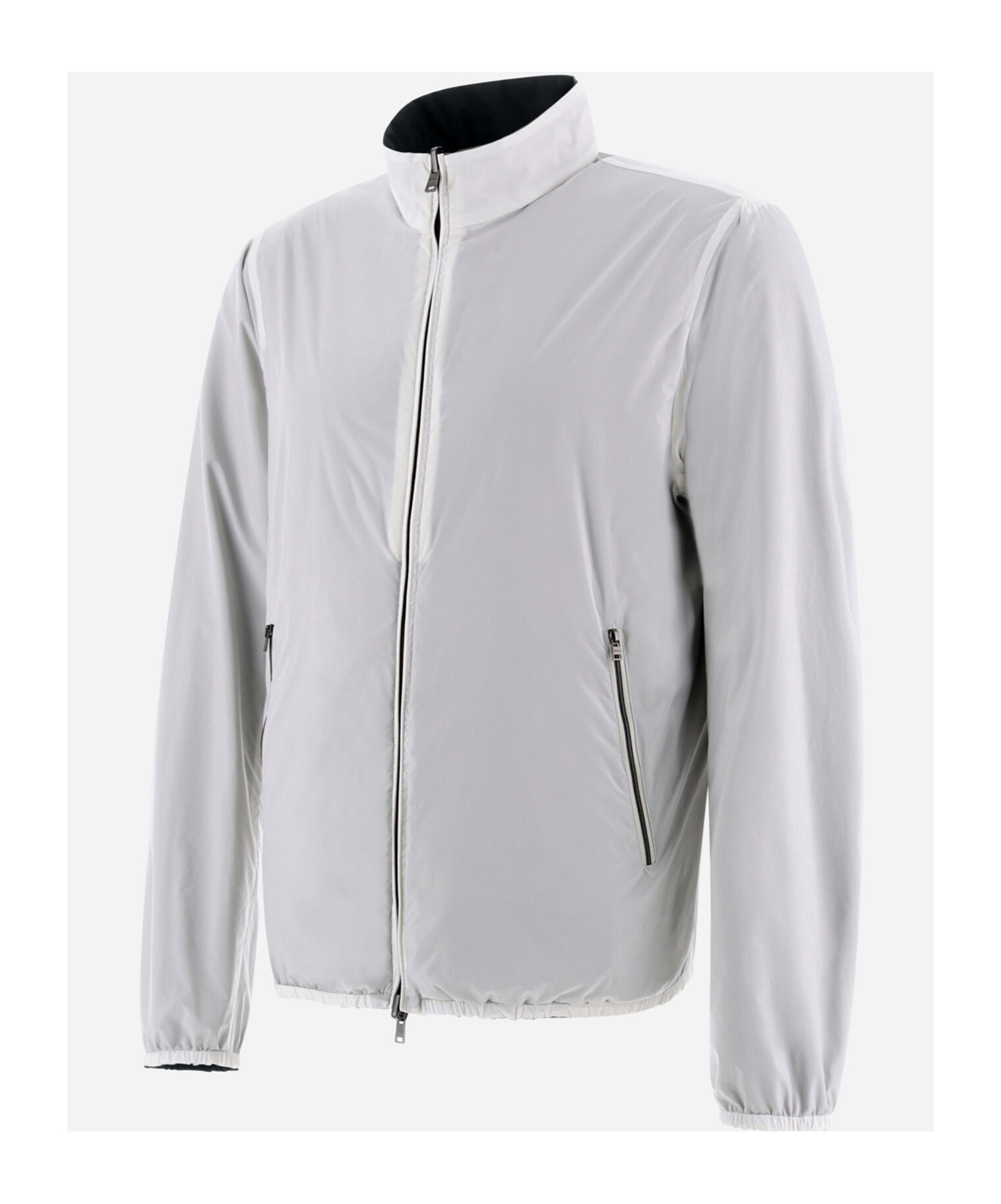 Herno Reversible Lightweight Jacket In Black