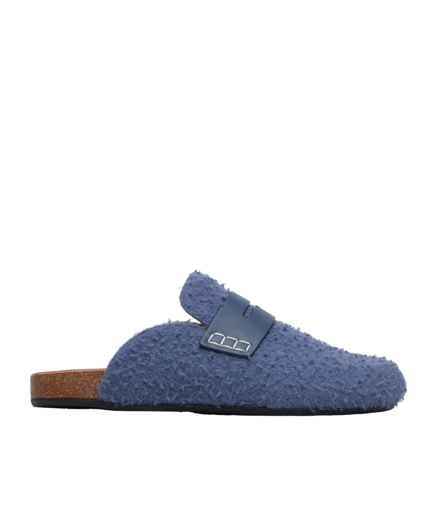 Jw Anderson Round-toe Mules In Blue