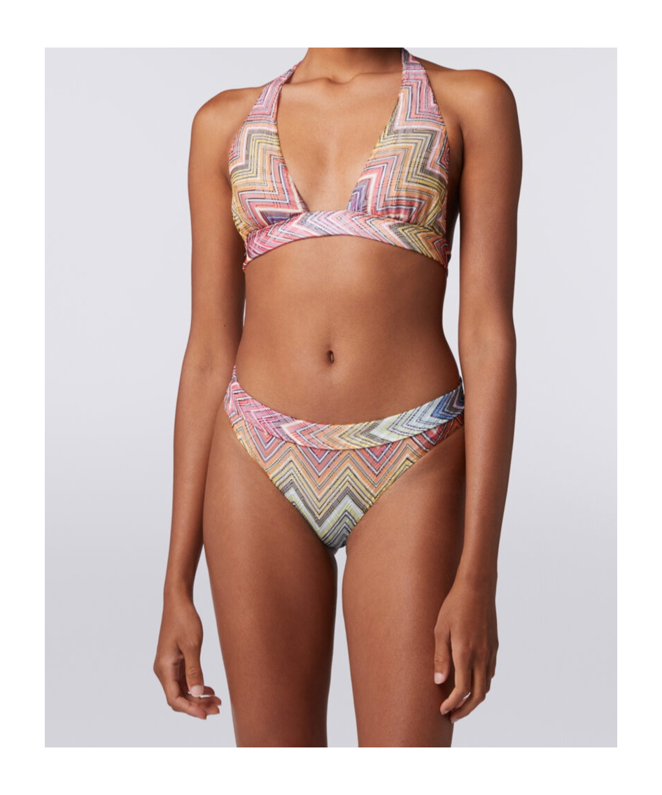 Missoni Patterned Bikini Set In Nude