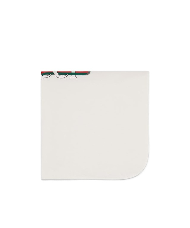 Gucci Printed Blanket In White