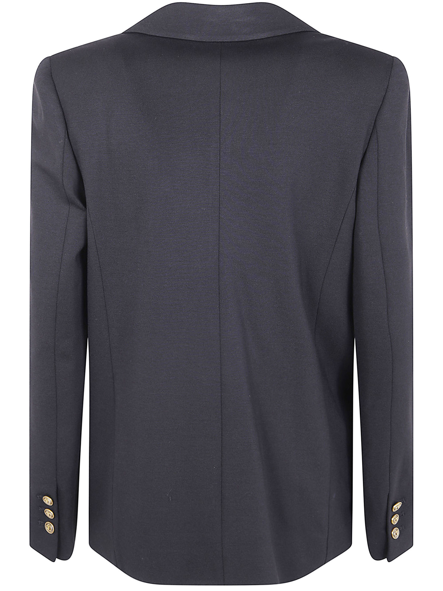 Twinset Single-breasted Blazer In Black