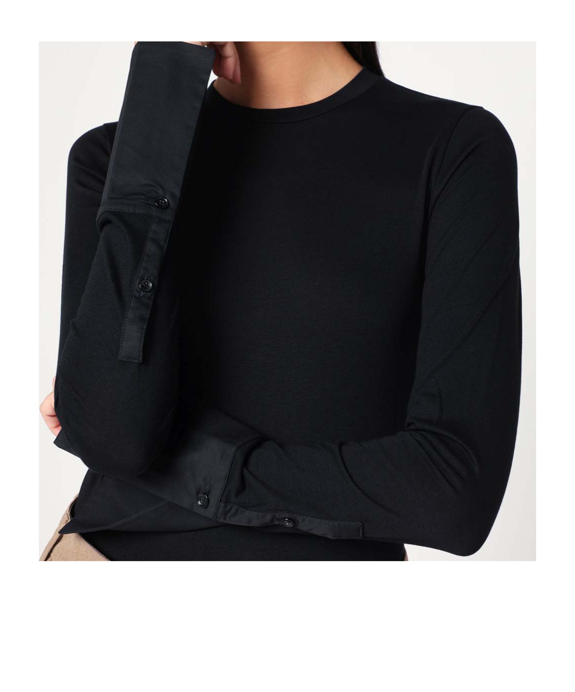 Darkpark Long Sleeves T-shirt In Brown