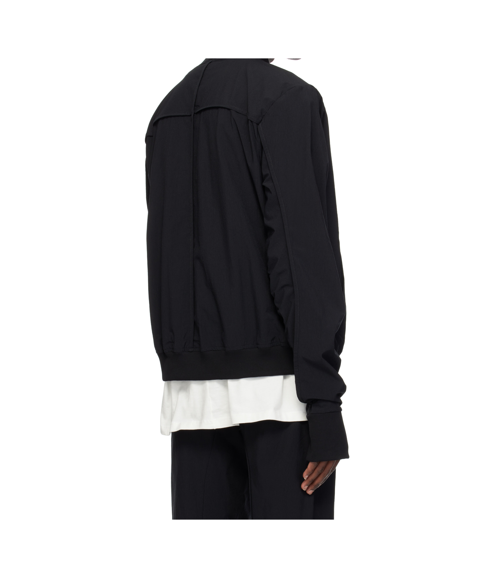 Thom Krom Men Jacket Full Zip Clothing In Black