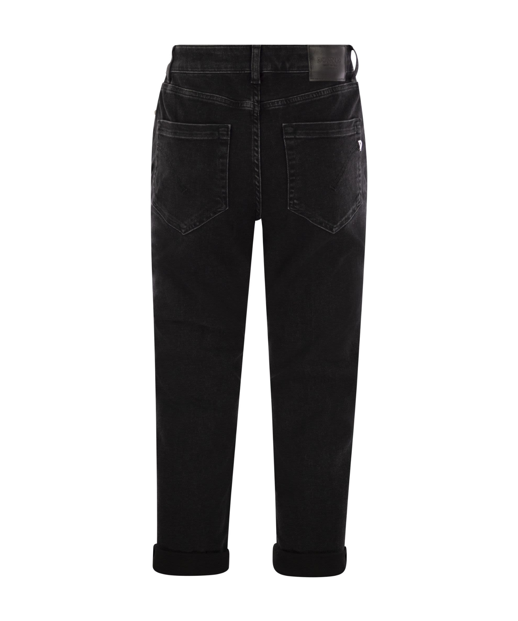 Shop Dondup Koons Jeans In Black