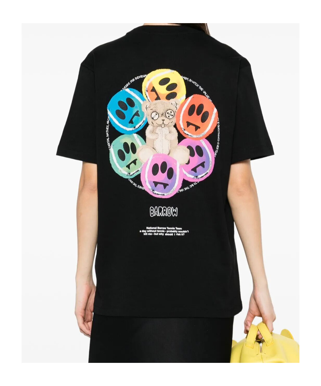 Barrow Graphic-print T-shirt In Black