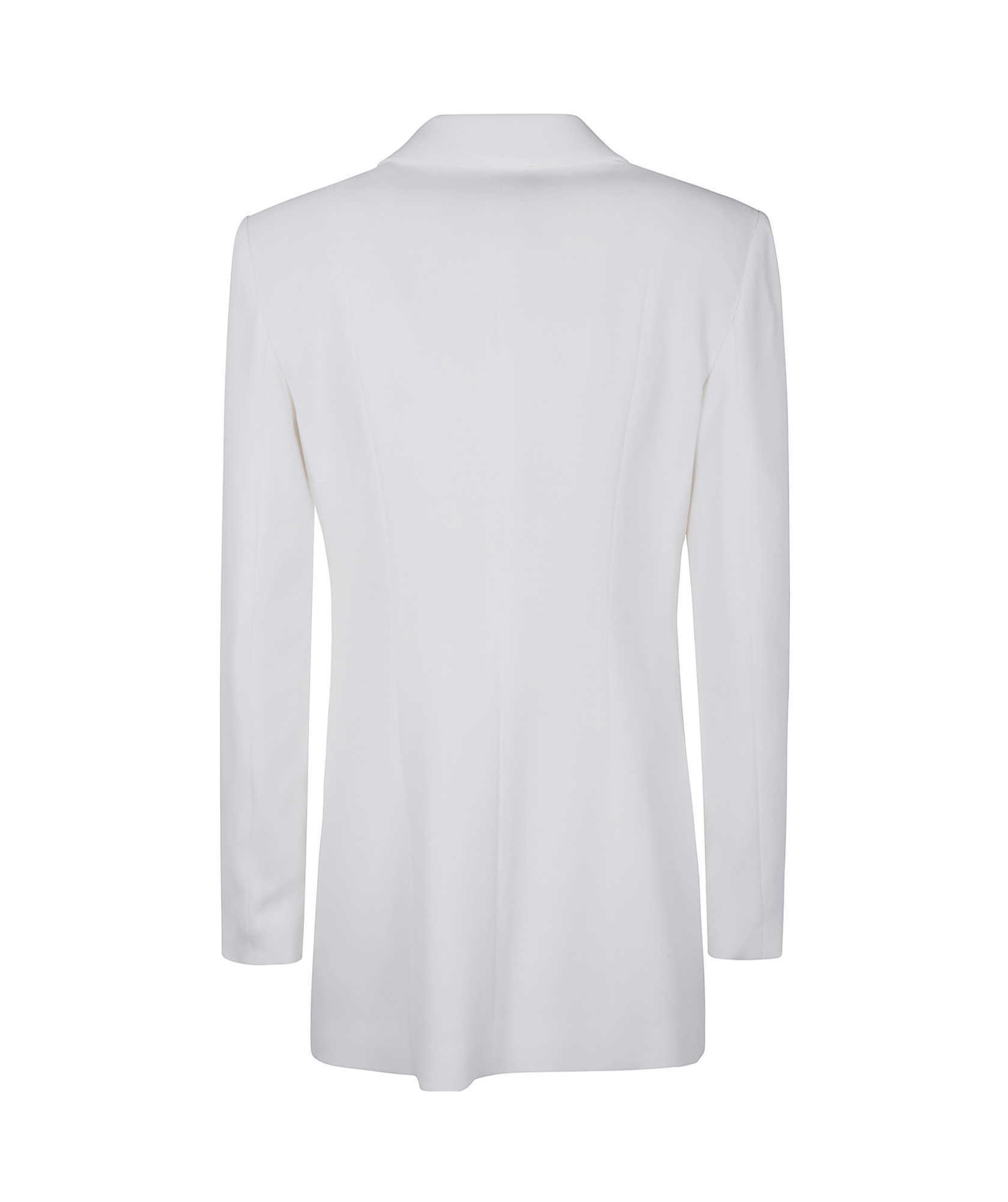 Emporio Armani Long-sleeved Suit Coat In White