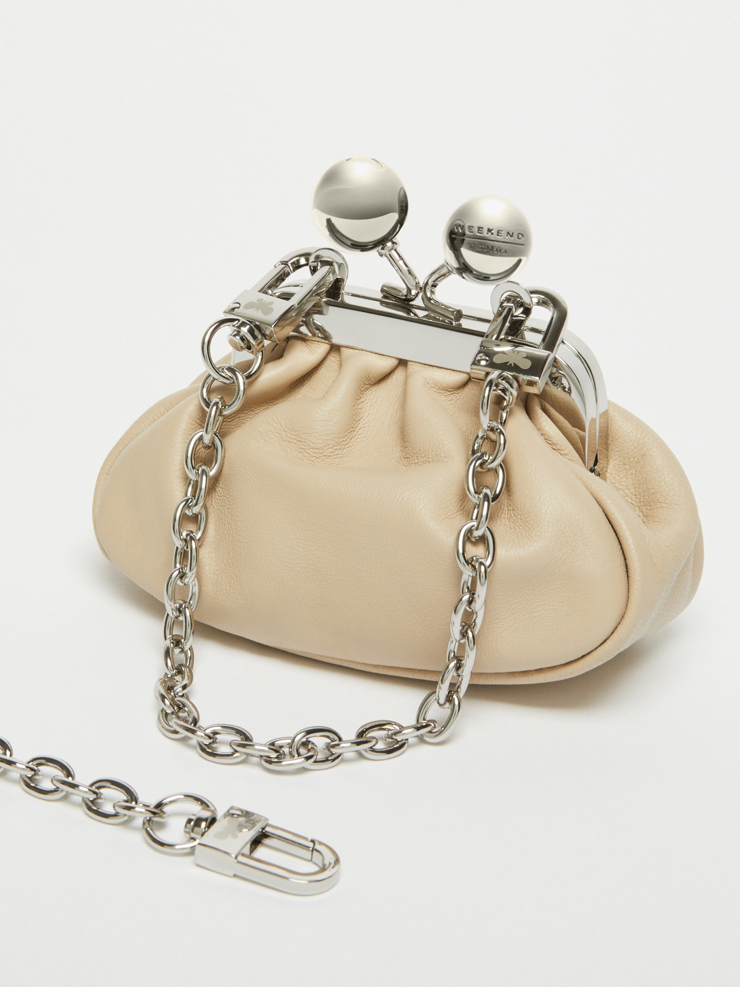 Weekend Max Mara Pasticcino Shoulder Bag In Nude