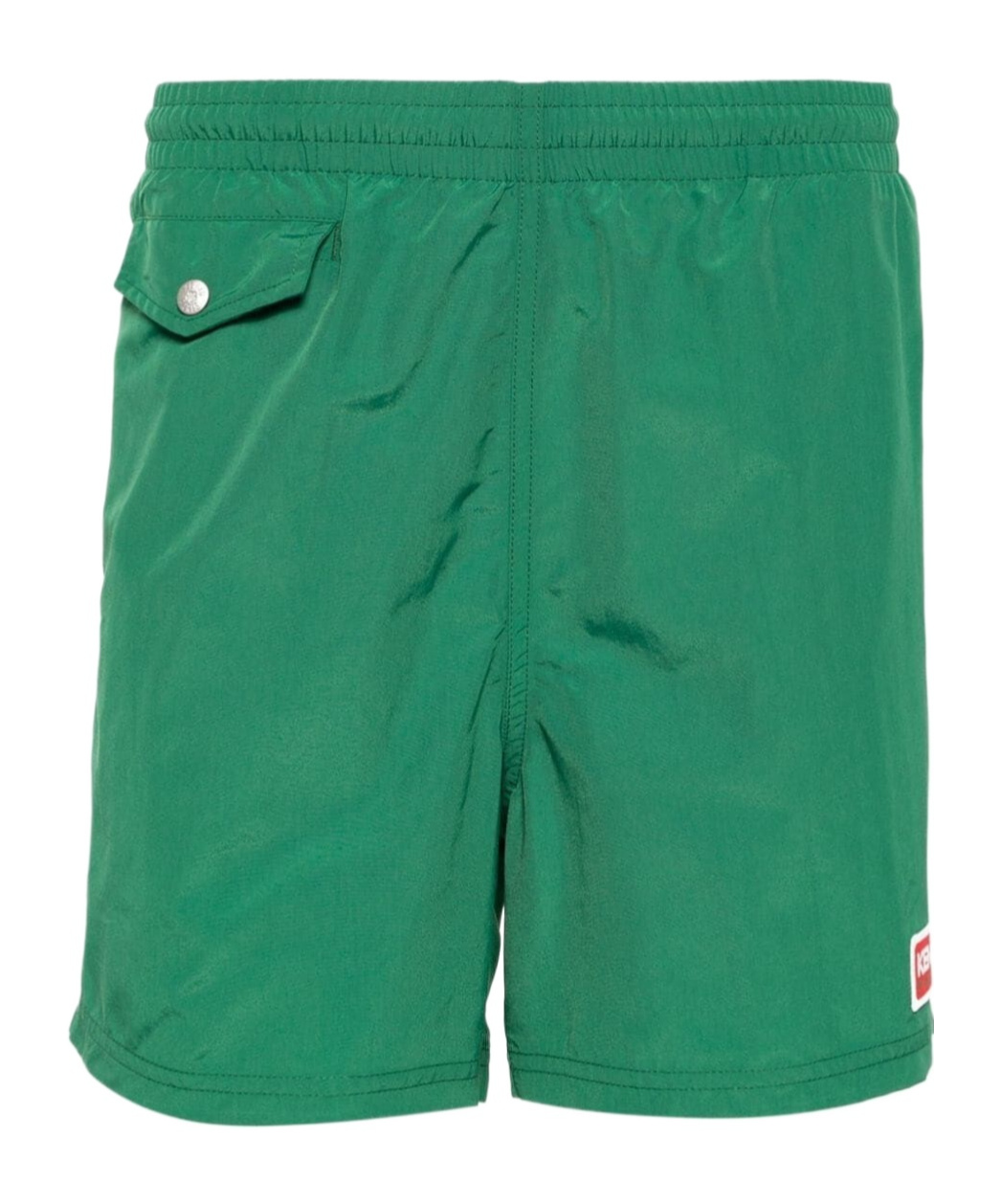 Kenzo Classic Swim Trunks In Green