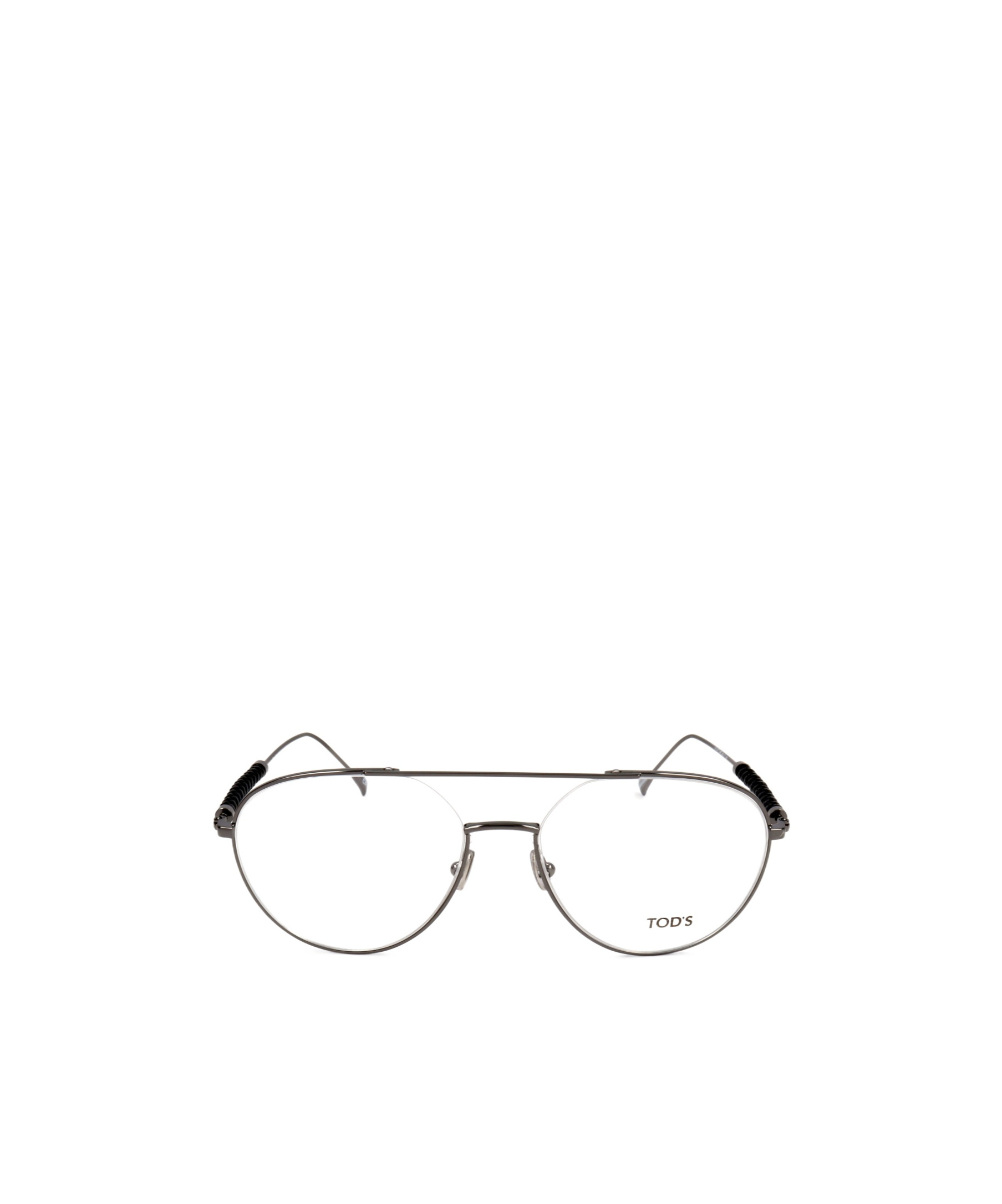 Tod's Pilot's Rimmed Glasses In White