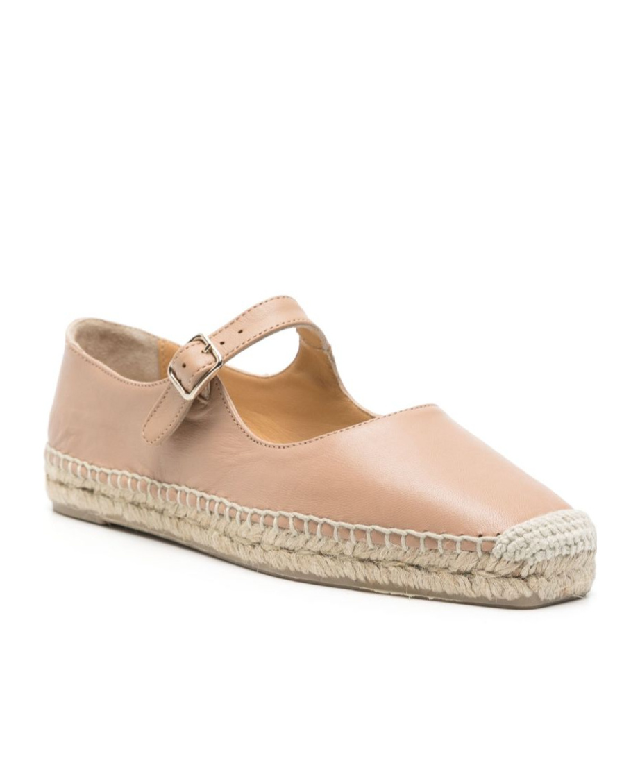Castaã±er Pepa Leather Espadrilles In Multi