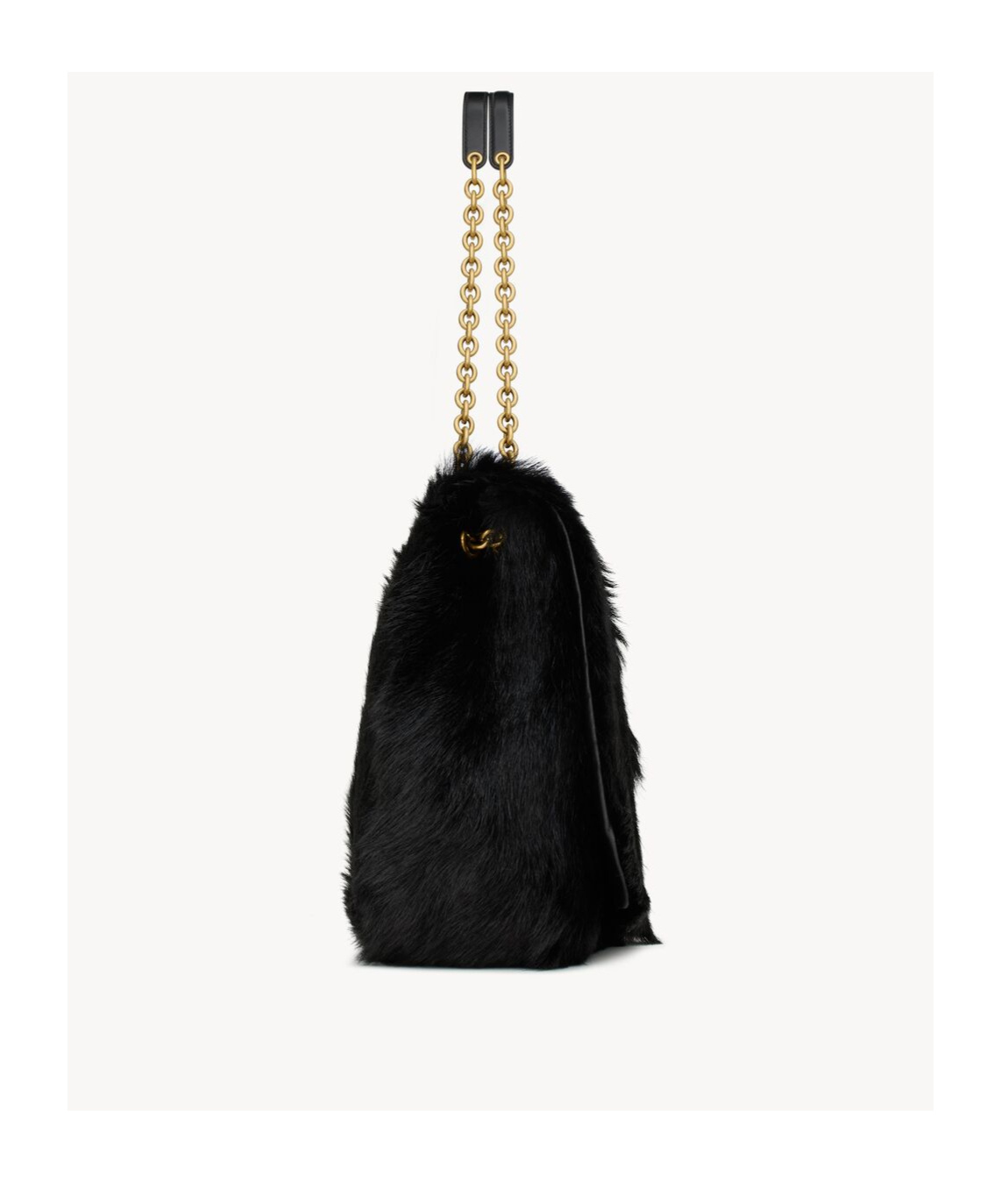 Saint Laurent Jamie Logo Shoulder Bag In Black