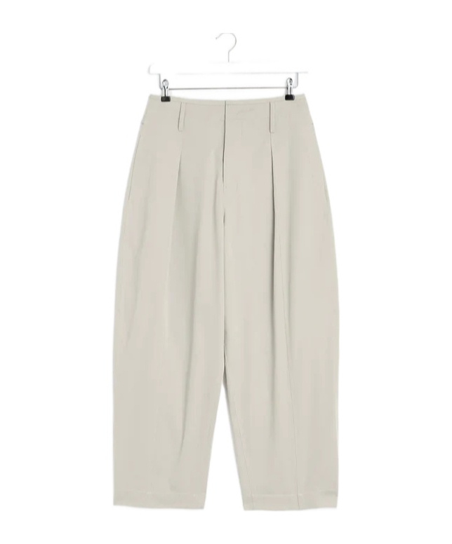 Lemaire Pleated Palazzo Pants In White