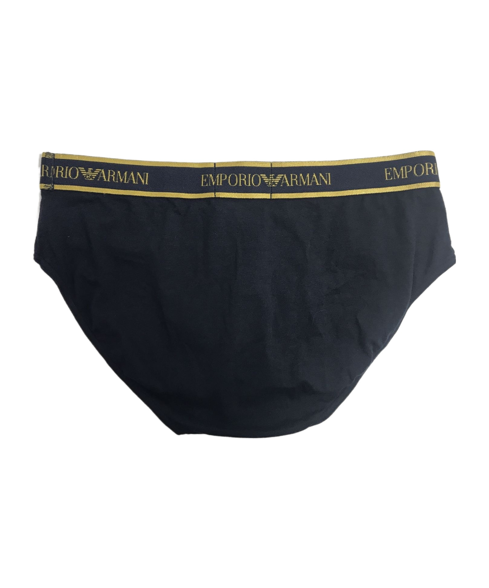 EMPORIO ARMANI LOGO STRIPED PANTIES